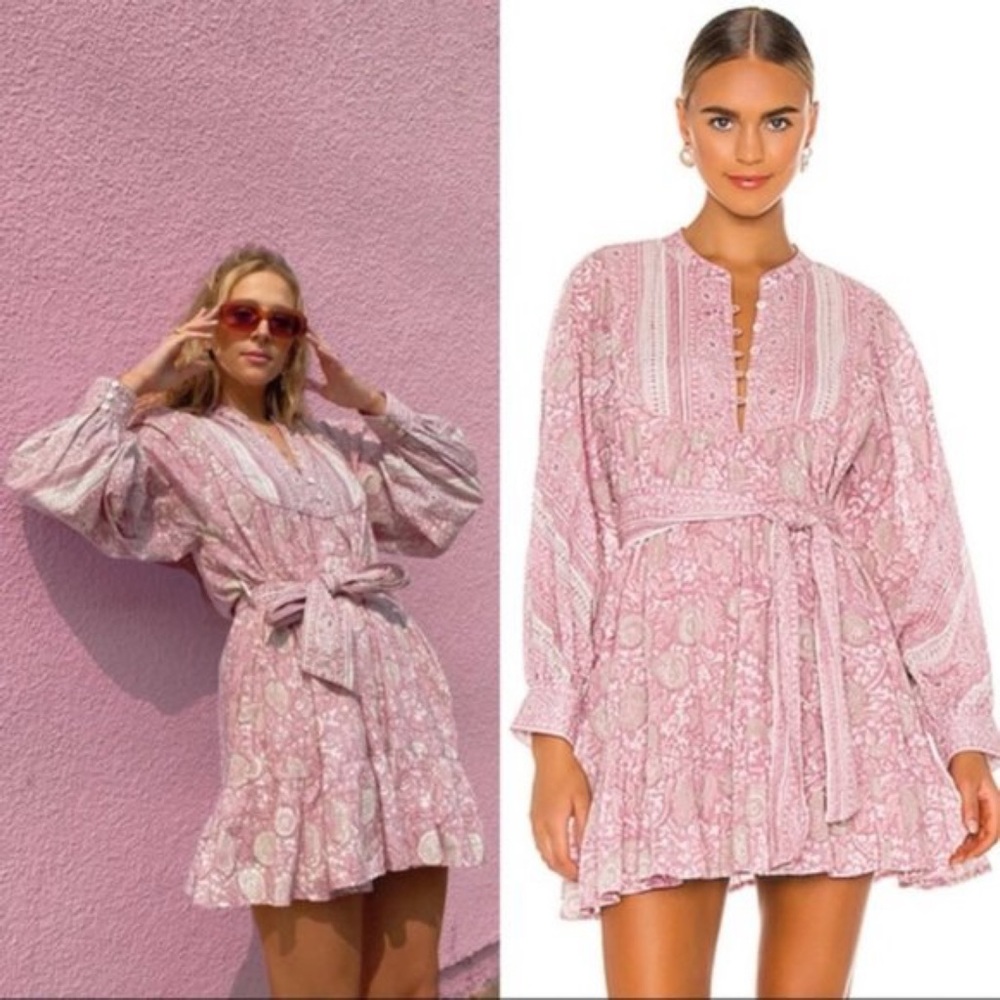Cleobella • Lenox Dress in Dusty Pink